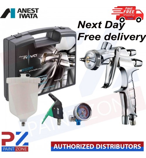 Anest Iwata WS400 CLEARCOAT 1.3mm Evo Spray Gun Supernova SHOWCASE Kit